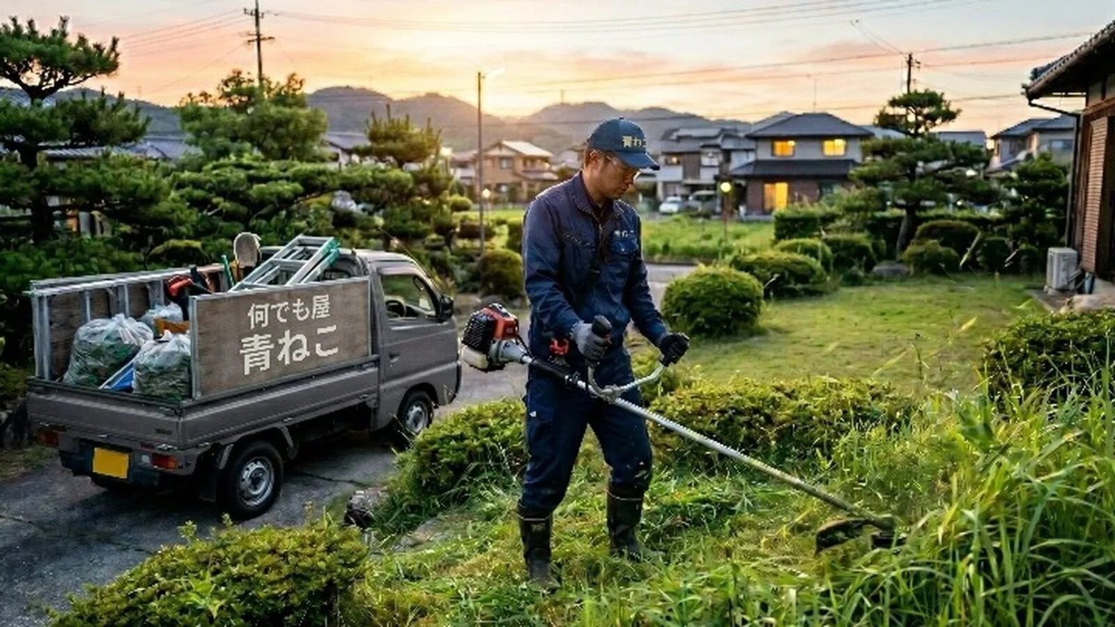 お庭の草刈り・除草実績 お庭の草刈り・除草実績