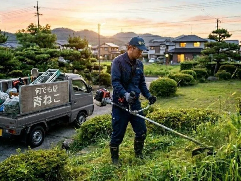 青ねこ365 - 草刈り・庭木手入れ 青ねこ365 - 草刈り・庭木手入れ