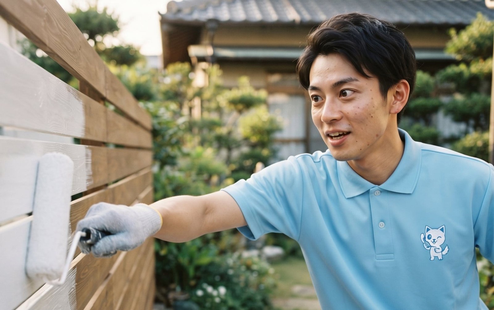 塗装(塀・フェンスなど、屋外の様子) 塗装(塀・フェンスなど、屋外の様子)